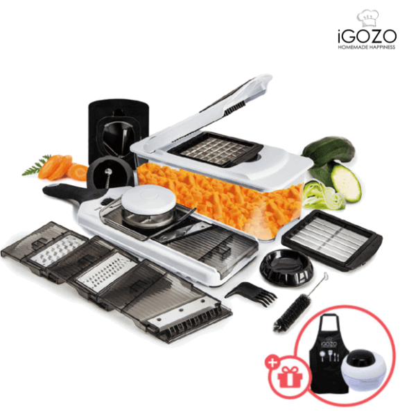 iGOZO 8 In 1 Premium Chopper And Slicer Kitchen Tool