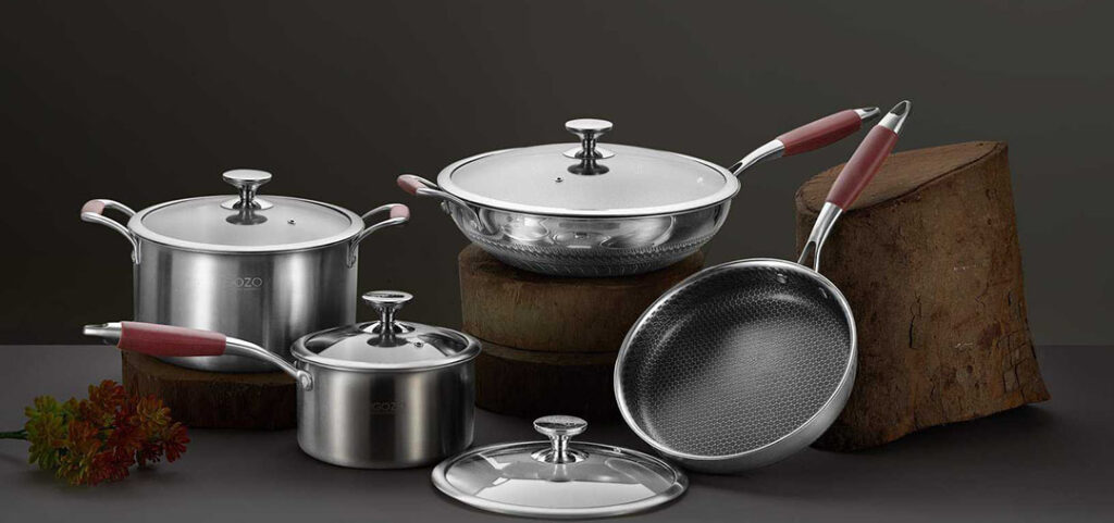 Explore the Advantages of Honeycomb Stainless Steel Cookware