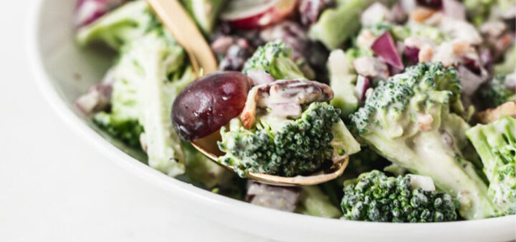 Recipe for No-Mayo Broccoli Salad