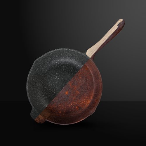 iGOZO granite cookware is rust-resistant.